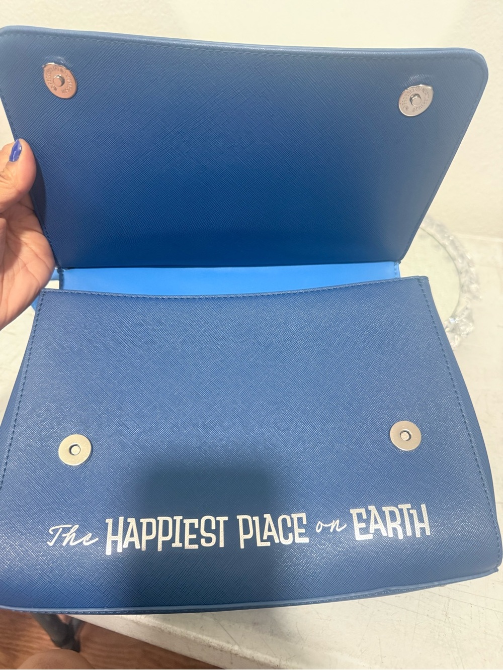 New Loungefly Disney 65th Anniversary Happiest Place on Earth Handbag - Picture 5 of 7